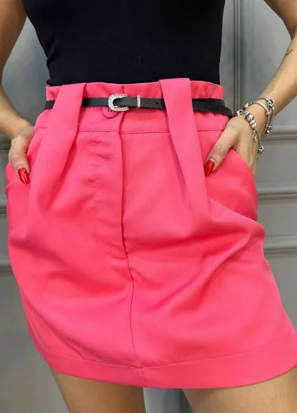Short/Saia Laila Alfaiataria - Pink