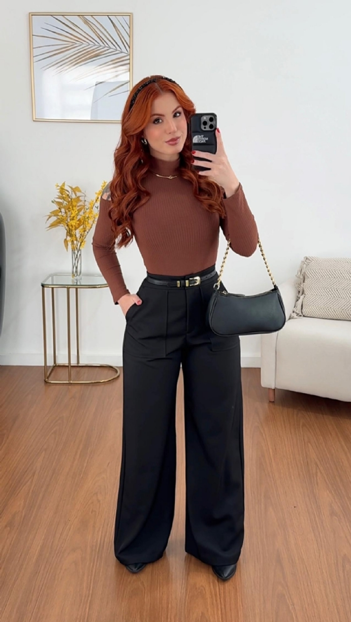 Calça Transpasse Elegance