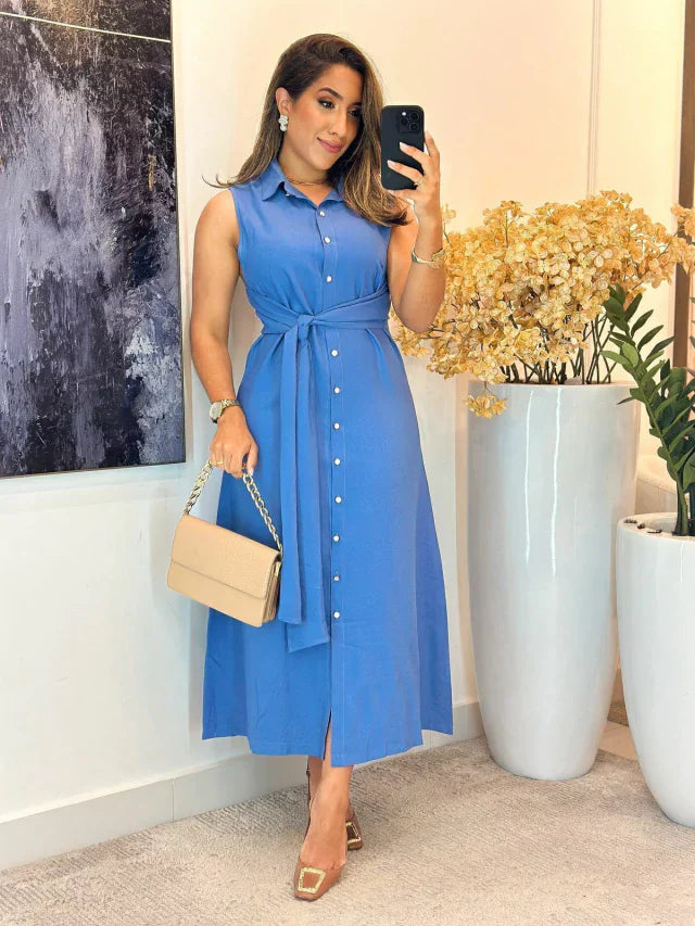 Vestido Clarice Linho