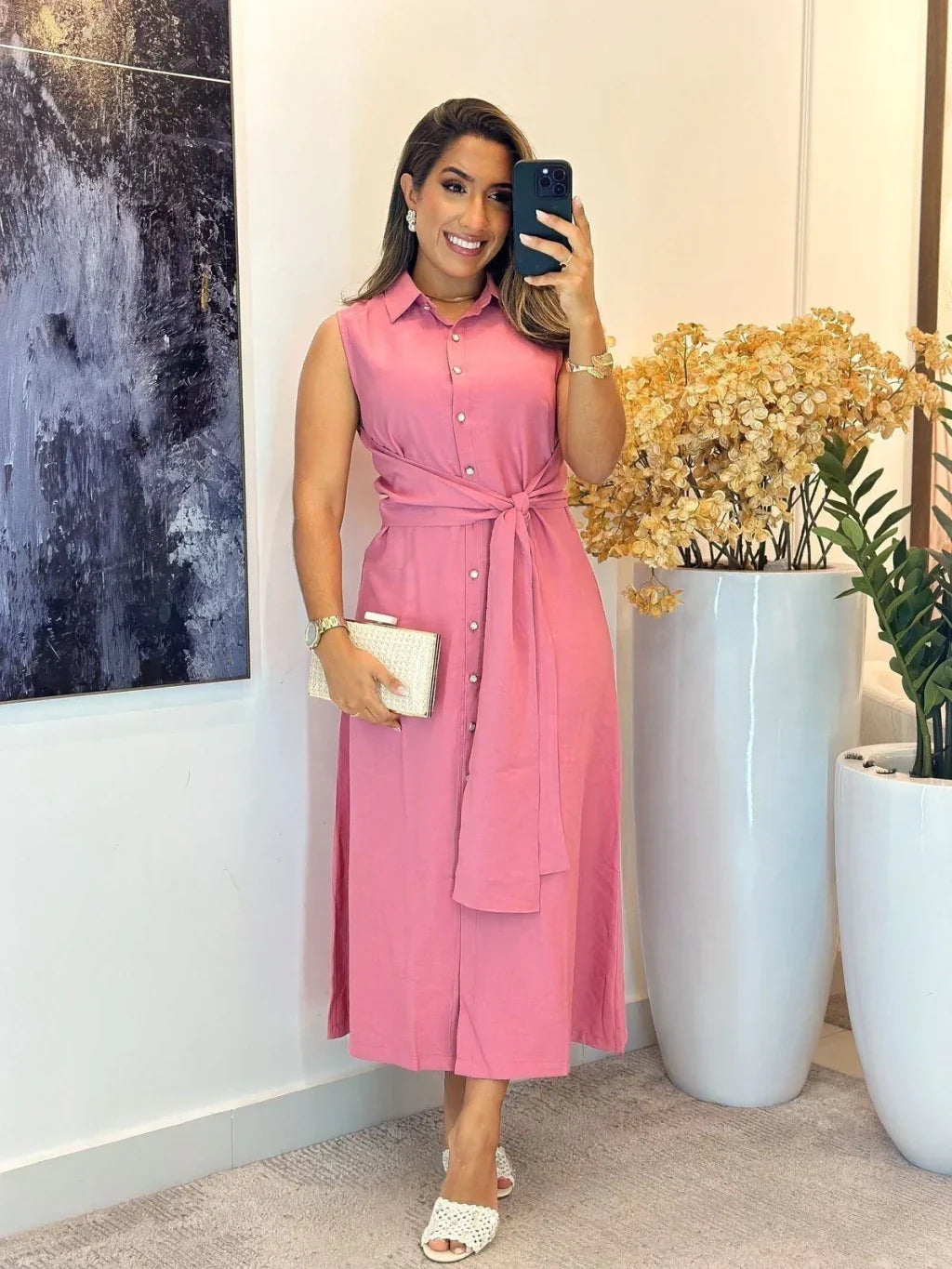 Vestido Linho