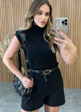 Short Madrid Luxo - Preto