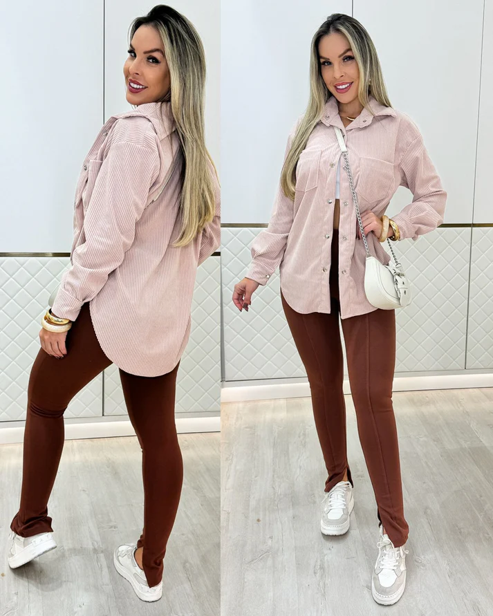 Camisa Cotelê Elisa